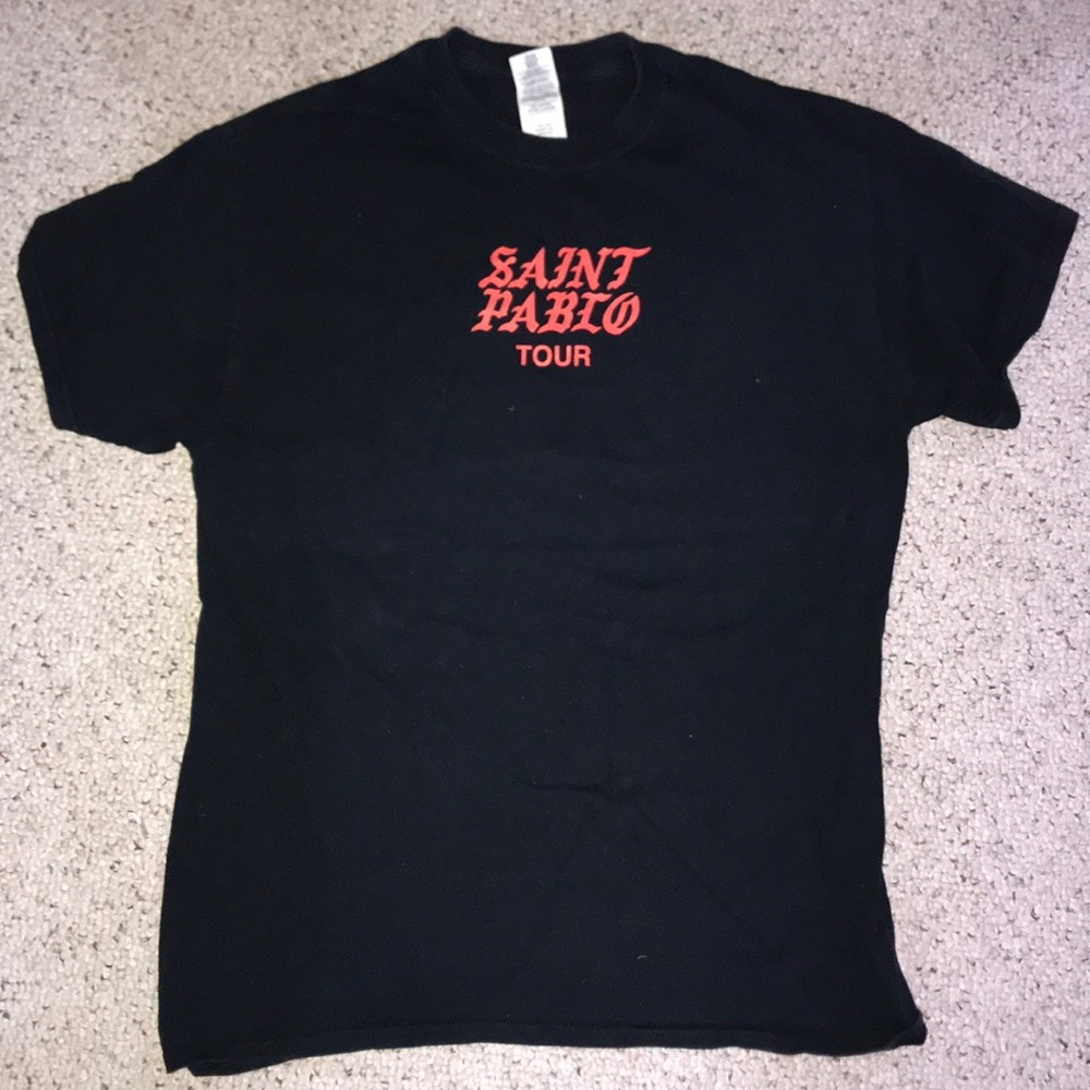 Kanye West Saint Pablo tour shirt